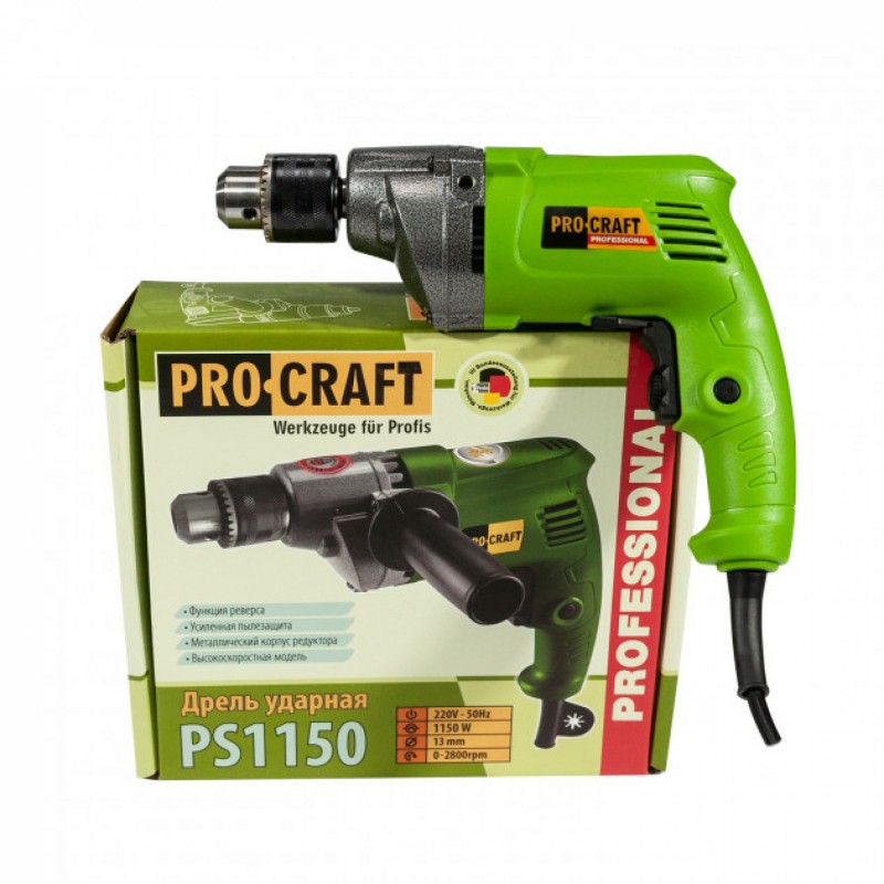 Дрель PROCRAFT PS-1150 - Image 6