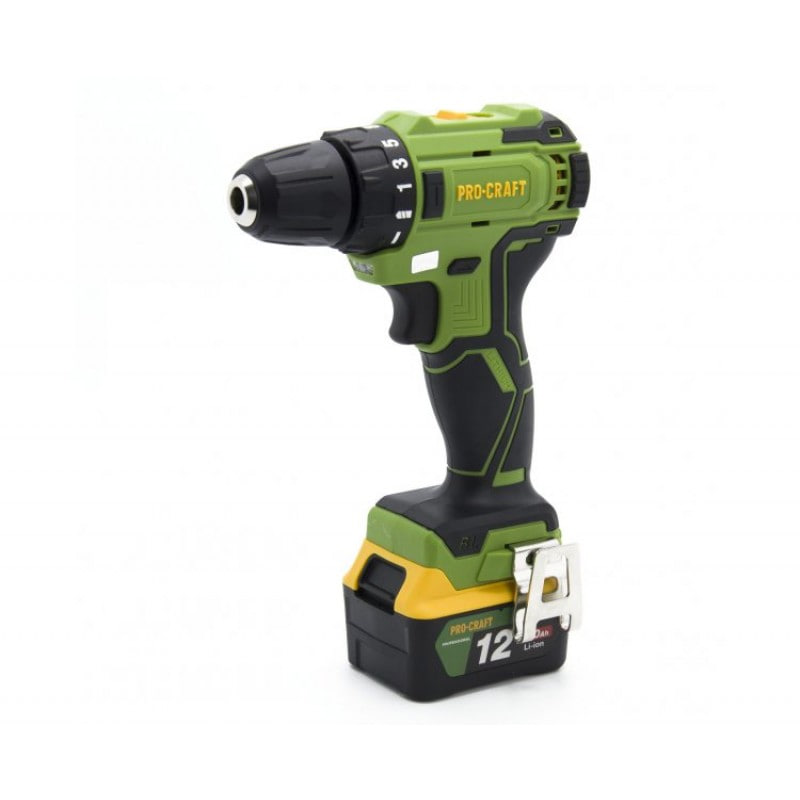 Бесщеточный аккумуляторный шуруповерт Procraft PA18BL (12V)