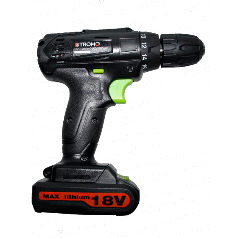 Шуруповерт аккумуляторный STROMO SA18Li - Image 2
