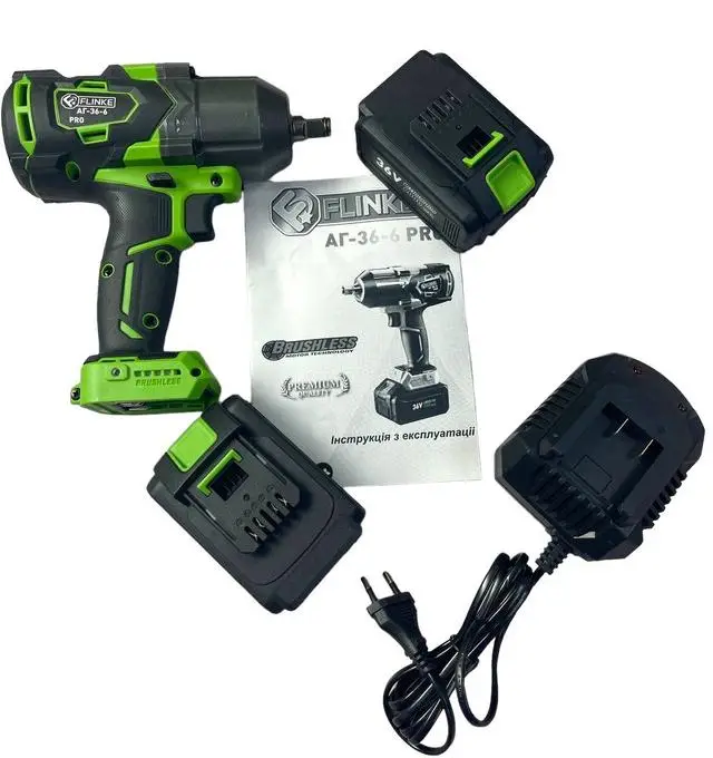 Гайковерт аккуммуляторный FLINKE АГ-36-6 Pro - Image 2