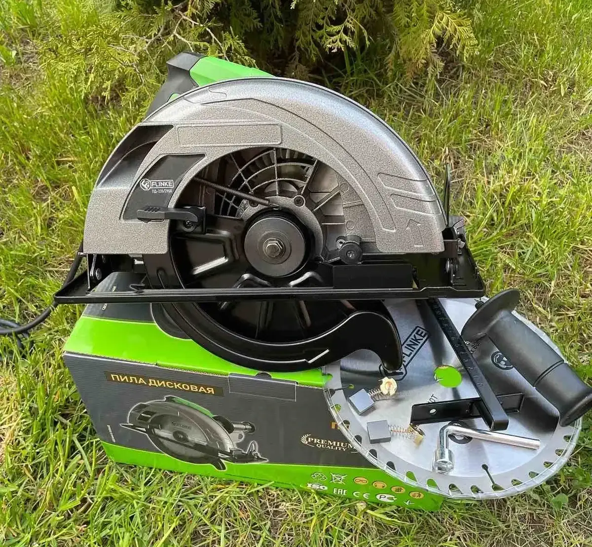 Пила дисковая Flinke ПД-185-2400