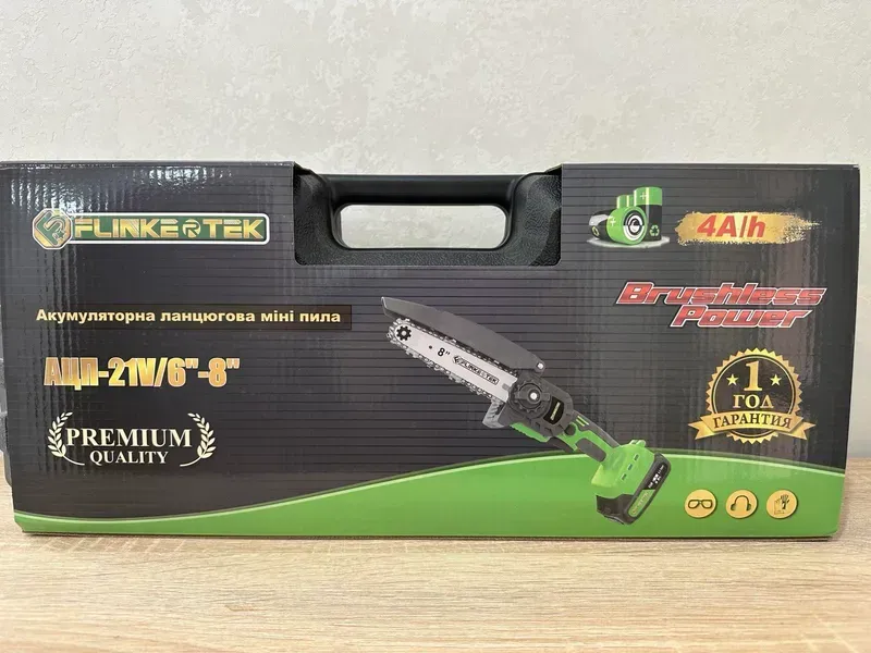 Аккумуляторная мини-пила FLINKERTEK АЦП-21V/6''-8''
