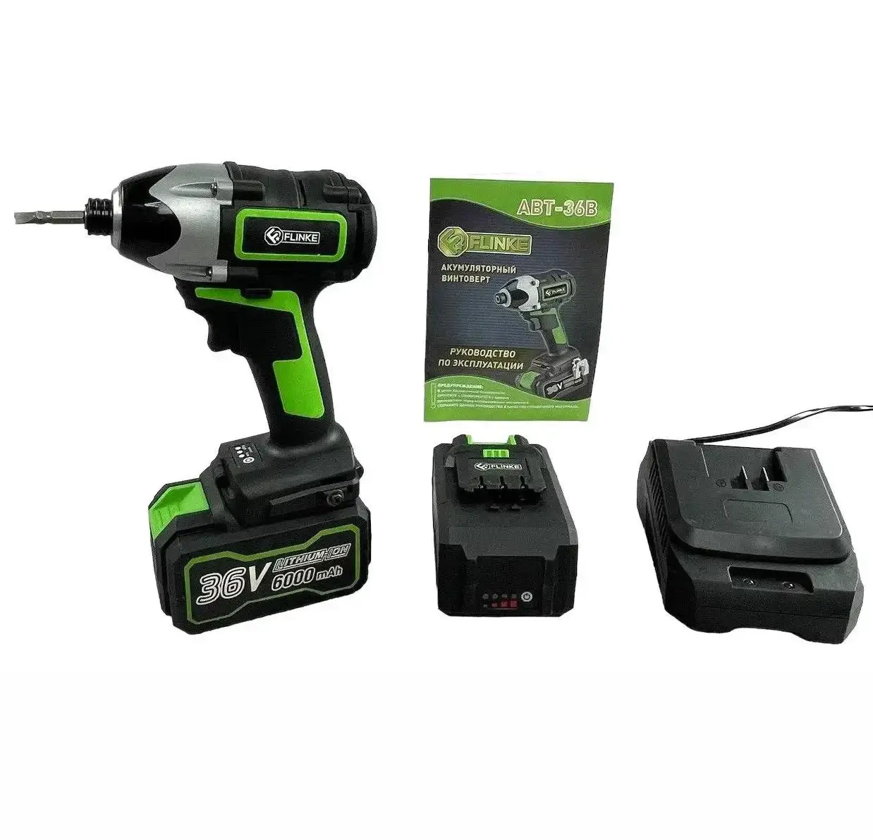 Акумуляторний винтоверт ударний Flinke АВТ-36В