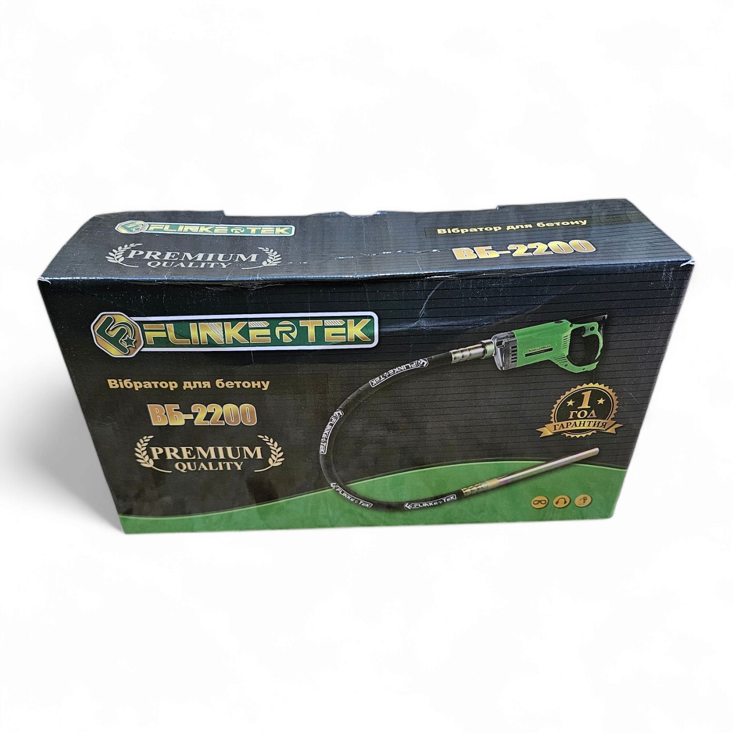 Вибратор для бетона глубинный 2м 2200 Вт Flinke ВБ-2200/2 Польша - Image 2