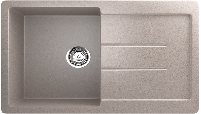 Кухонная мойка Ulgran U507 (Черный,Белый,бежевый,коричневый,серый,песочный) - Image 2