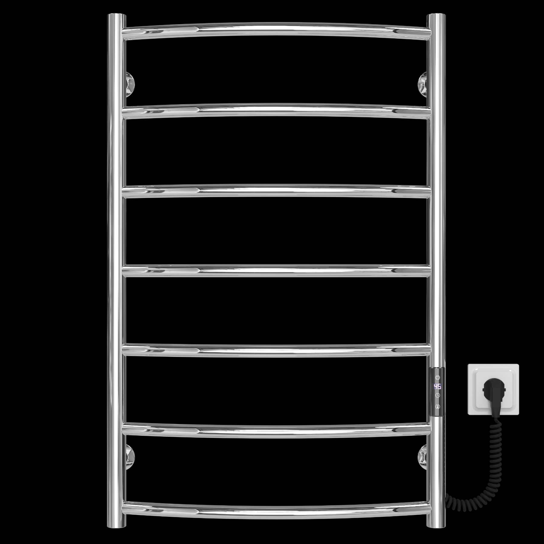 Radiator de baie electric Классик 500*800 inox 90WT(dreapta) - Image 2