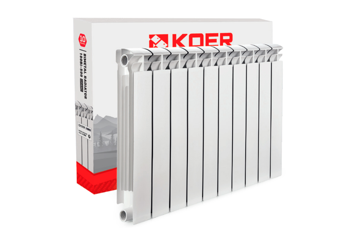 Calorifer bimetal 100 Koer 500