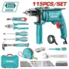 Set scule cu insurubator 220V 115piese Total THKTHP1152