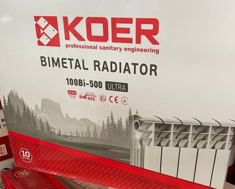 Calorifer bimetal 100 Koer 500 - Image 2