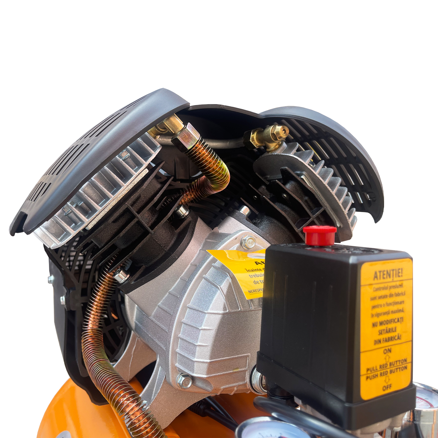 Compresor de aer TechnoWorker MV 50L 2200W - Image 2