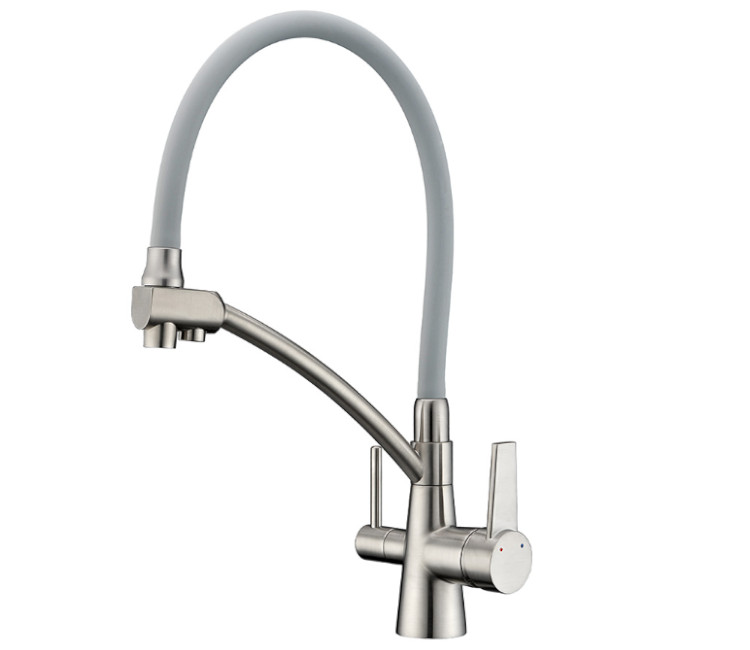 Baterie de bucătărie Inox KB72003-02 (gri)