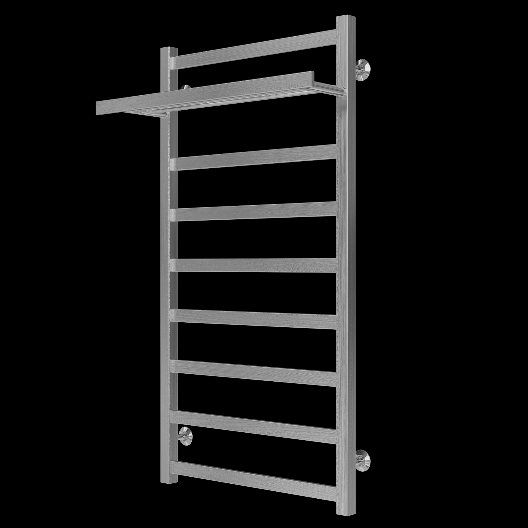 Radiator baie Nika 500*1000 inox (satin) - Imagine 2