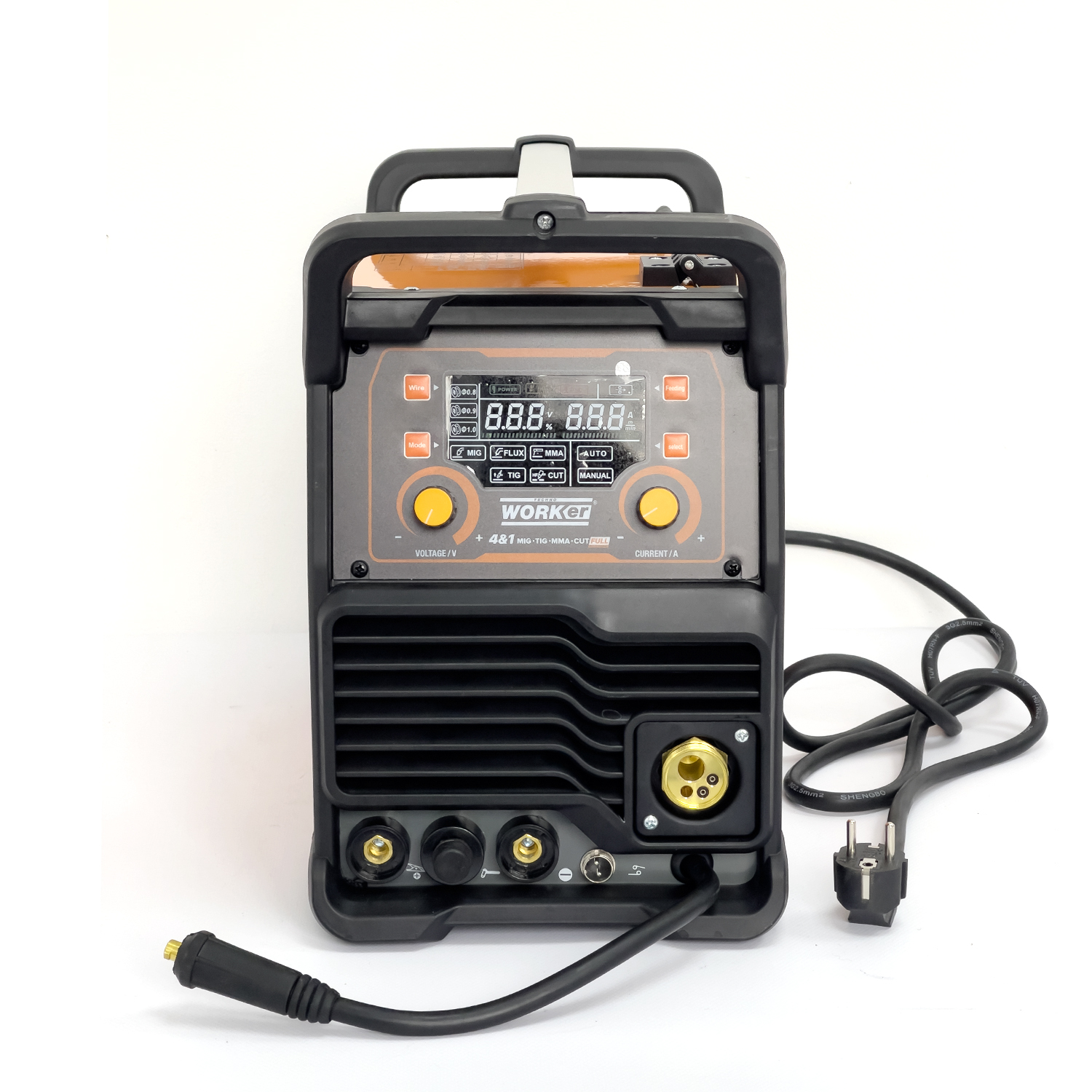 Aparat de sudura TechnoWorker 4 in 1 (MIG/TIG/MMA/CUT) - Imagine 3