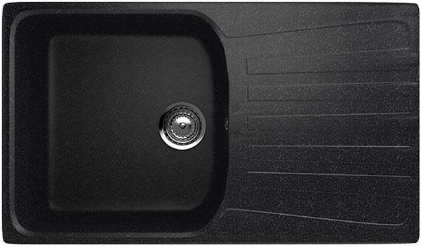 Chiuvetă de bucătărie din piatra ULGRAN U203 (Negru, Alb, Bej, Maro, Gri, Nisip) - Imagine 3