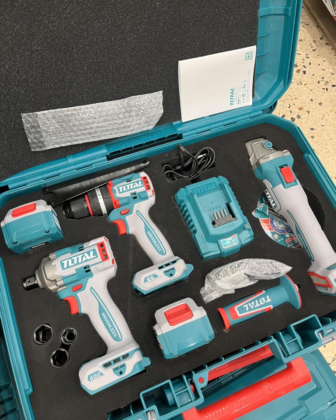 Set 3/1 Insurubator gaikovert polizor unghilar Total TOSLI241291 - Imagine 2